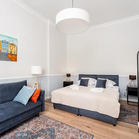 Little Blue Den • 1Br • Main Sq. • Quiet Hideaway Krasków